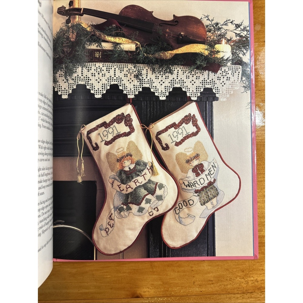 Alma Lynne Cross-Stitch for Special Occasions Hardcover Book Oxmoor House 1992 - Picture 5 of 16